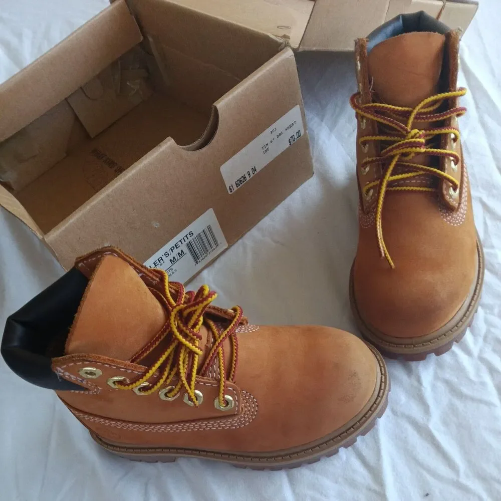TIMBERLAND 6 INCH PREMIUM WHEAT BOOT TODDLERS SIZE 9M/M TB012809